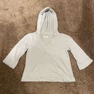 Lou & Grey cotton terry cloth hoodie